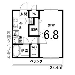 ヴィラ嵐山の物件間取画像